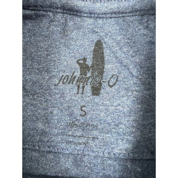 Johnnie-O Mens Small North Carolina Tar Heels T Shirt Blue Short Sleeve - Picture 6 of 11